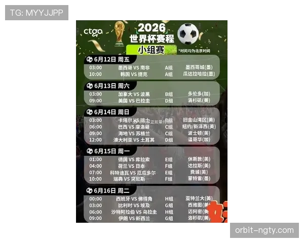 2026世界杯日本队小组赛赛程分析及出线前景预测